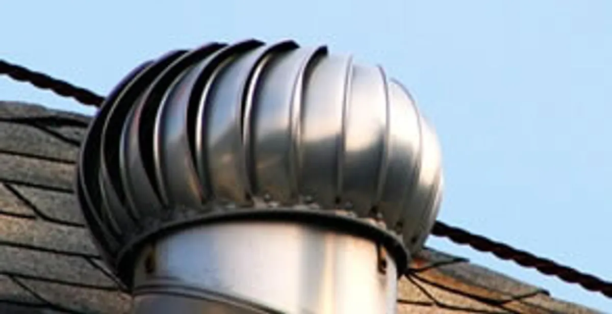 attic fan installation services with professionally installed roof ventilation unit in Ogden, UT