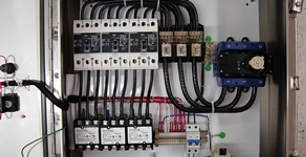 Electrical panel installation with organized circuit breakers and wiring in Ogden, UT