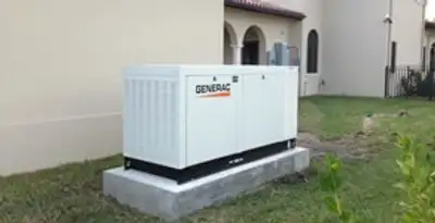 generator installation service showing standby generator professionally installed for residential power backup in Ogden, UT