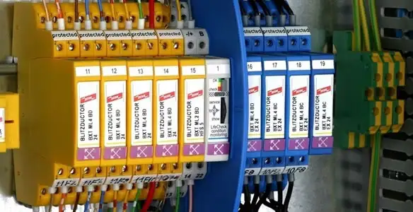 lightning surge protection equipment integrated into electrical system by certified electricians in Ogden, UT