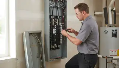 Electrical panel upgrade for an older home in Layton, UT by a professional electrician