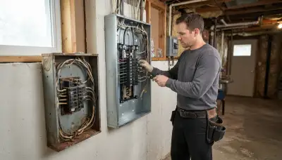 Electrical panel upgrade for an older home in Syracuse, UT by a licensed electrician