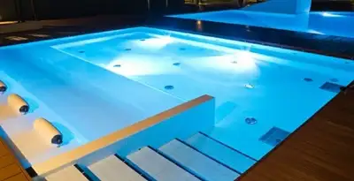 pool light installation and repair services providing modern illuminated pool lighting in Ogden, UT