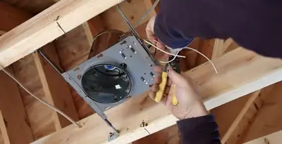Professional recessed lighting installation with electrical wiring by licensed electricians in Ogden, UT