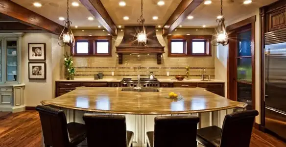 Finished recessed lighting installation providing balanced indoor lighting in Ogden, UT