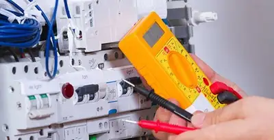 Residential electrician testing home electrical panel for safety and performance in Ogden, UT