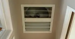 whole house fan installation services with ceiling-mounted ventilation system in Ogden, UT